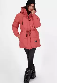 Зимнее пальто ERINAK A PUFFER alife & kickin, красный