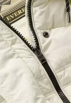 Зимнее пальто EVEREST MID PUFFER Superdry, белый