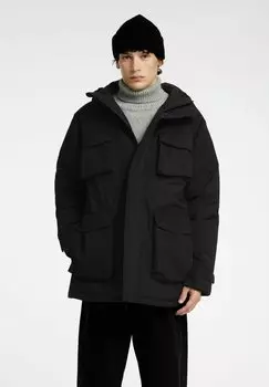 Зимнее пальто GEFTTERTE Selected Homme, черный