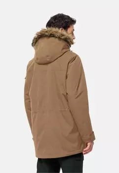 Зимнее пальто GLACIER CANYON Jack Wolfskin, коричневый
