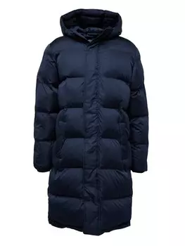 Зимнее пальто Hollister, темно-синий