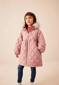 Зимнее пальто Hooded Quilted Padded Next, розовый