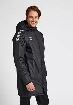 Зимнее пальто Hummel, черный деним