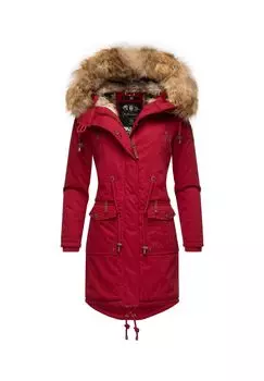 Зимнее пальто изюм NAVAHOO, цвет Blood Red