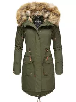 Зимнее пальто изюм Navahoo, хаки