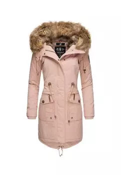 Зимнее пальто изюм NAVAHOO, розовый