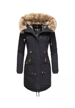 Зимнее пальто изюм NAVAHOO, синий