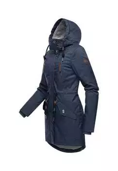 Зимнее пальто Элси меланж Ragwear, синий