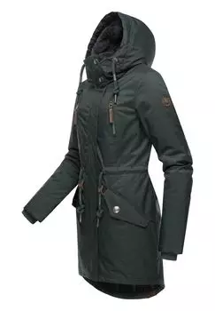 Зимнее пальто Элси Меланж Ragweartm, цвет Dark Green