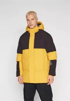 Зимнее пальто JJEFORCE SN Jack & Jones, медовое золото