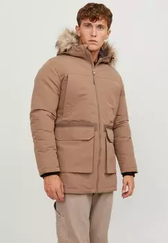 Зимнее пальто JJEWING Jack & Jones, выдра
