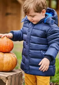 Зимнее пальто JoJo Maman Bb, цвет navy