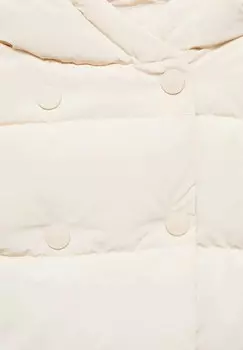 Зимнее пальто JULIE Mango Kids, кремовый