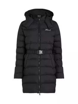 Зимнее пальто Karl Lagerfeld Winter Coat, черный
