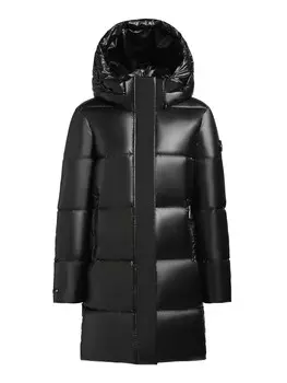 Зимнее пальто khujo Haya Shiny-YM, черный