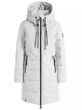 Зимнее пальто khujo, серебристо-серый