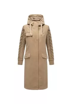 Зимнее пальто Knit Babe 14 NAVAHOO, песочно-бежевый