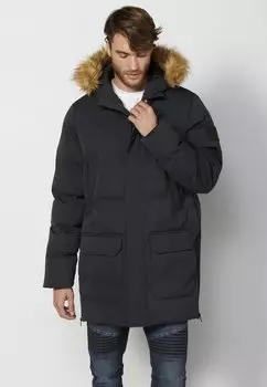 Зимнее пальто Koroshi, антрацит антрацит