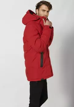 Зимнее пальто Koroshi, рохо красное