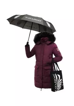 Зимнее пальто Косимаа NAVAHOO, цвет Wine