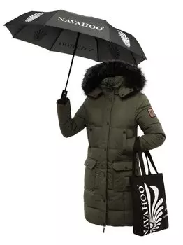 Зимнее пальто косимаа Navahoo, серый