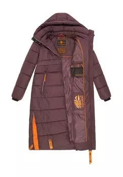 Зимнее пальто KRISTALLBLUME Navahoo, фиолетовый