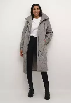 Зимнее пальто LINDSAY QUILT Kaffe, серый