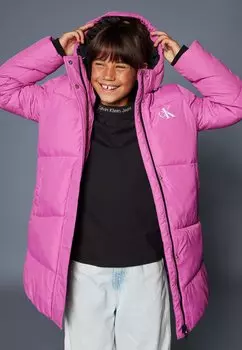 Зимнее пальто LONG PUFFER COAT Calvin Klein Jeans, цвет violet fun