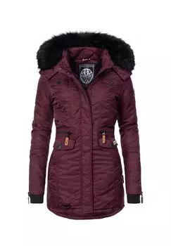 Зимнее пальто любимая NAVAHOO, цвет Weinrot