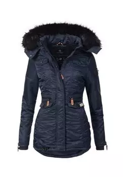 Зимнее пальто любимая NAVAHOO, синий