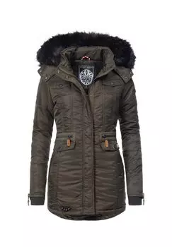 Зимнее пальто любимая NAVAHOO, зеленый