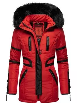 Зимнее пальто луна Navahoo, красный