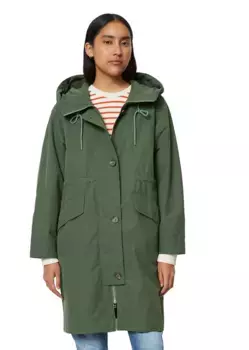 Зимнее пальто Marc O'Polo DENIM "с водоотталкивающей поверхностью", зеленый