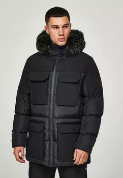 Зимнее пальто MARCHETTI PUFFER Alessandro Zavetti, черный