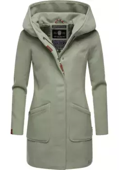 Зимнее пальто Marikoo "Maikoo", качественное пальто с большим капюшоном, цвет Rauchmint