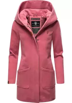 Зимнее пальто Marikoo "Maikoo", качественное пальто с большим капюшоном, розовый