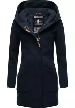 Зимнее пальто Marikoo "Maikoo", качественное пальто с большим капюшоном, синий
