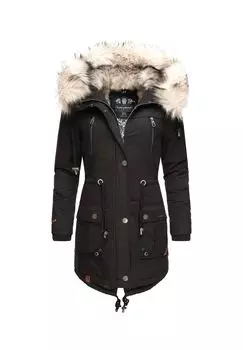 Зимнее пальто медовая фея NAVAHOO, черный