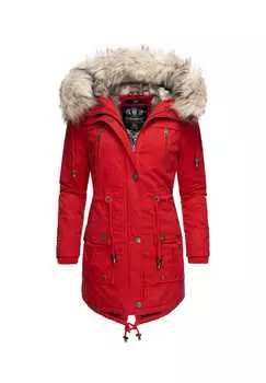 Зимнее пальто медовая фея Navahoo, красный