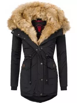 Зимнее пальто, милое Navahoo, черный