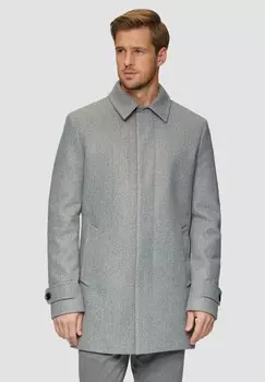 Зимнее пальто MIT UMLEGEKRAGEN s.Oliver BLACK LABEL, темно-серый