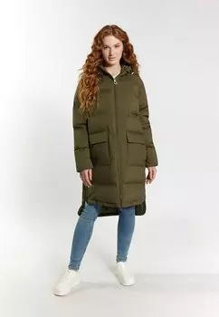 Зимнее пальто MIT WATTIERUNG KILATA DreiMaster, оливковый
