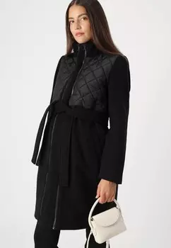 Зимнее пальто MLVILMA JACKET 2-IN-1 MAMALICIOUS, черный