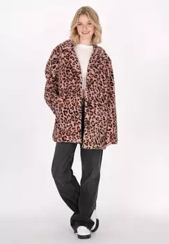 Зимнее пальто myMo, розовый