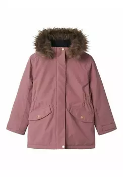 Зимнее пальто Name it, фиолетовый