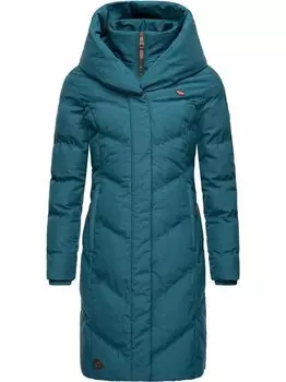 Зимнее пальто наталка меланж Ragwear, синий