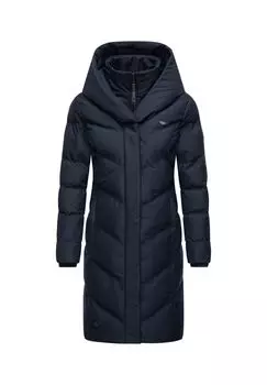 Зимнее пальто Наталка Меланж Ragwear, темно-синий