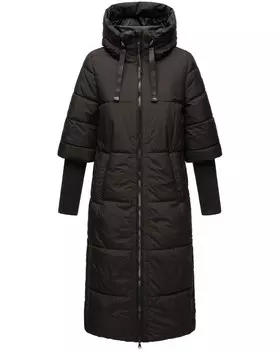 Зимнее пальто Navahoo Ciao Miau XIV, черный