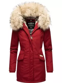 Зимнее пальто Navahoo CRISTAL, цвет Blood Red