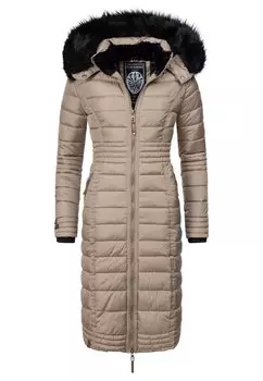 Зимнее пальто Navahoo, серо-коричневый